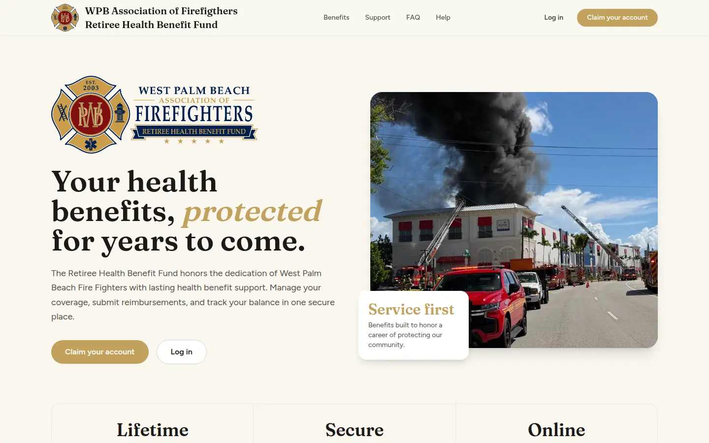 HealthTrust member portal